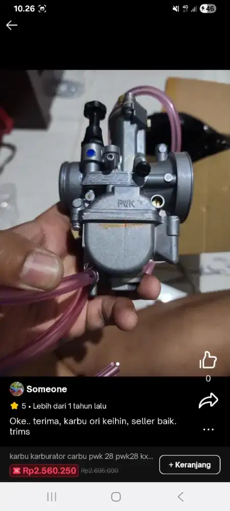 Karburator Motor