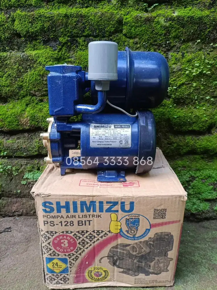 Pompa pendorong pompa otomatis shimizu siap pasang