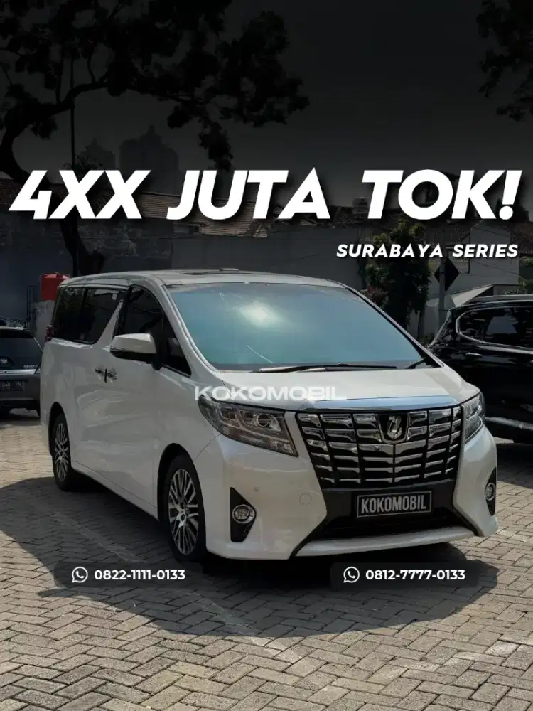 [KM 44RB] TOYOTA ALPHARD G AT 2016