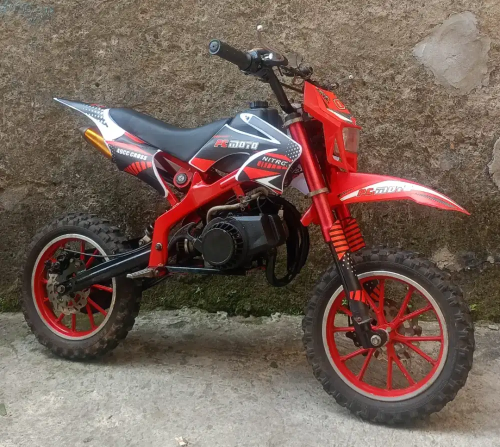 Motor mini trail MT2 mesin potong rumput 50cc