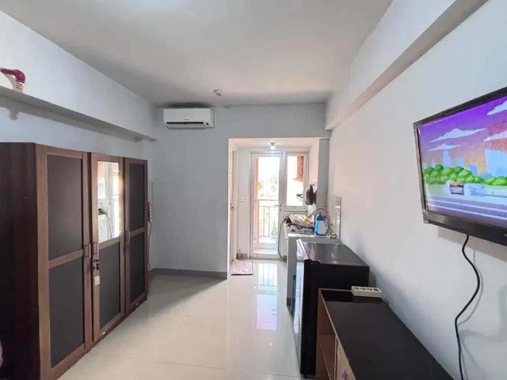 Dijual Cepat Apartemen Bintaro Park View 1BR Semi Furnished Siap Huni Lantai 7 Dekat Tol