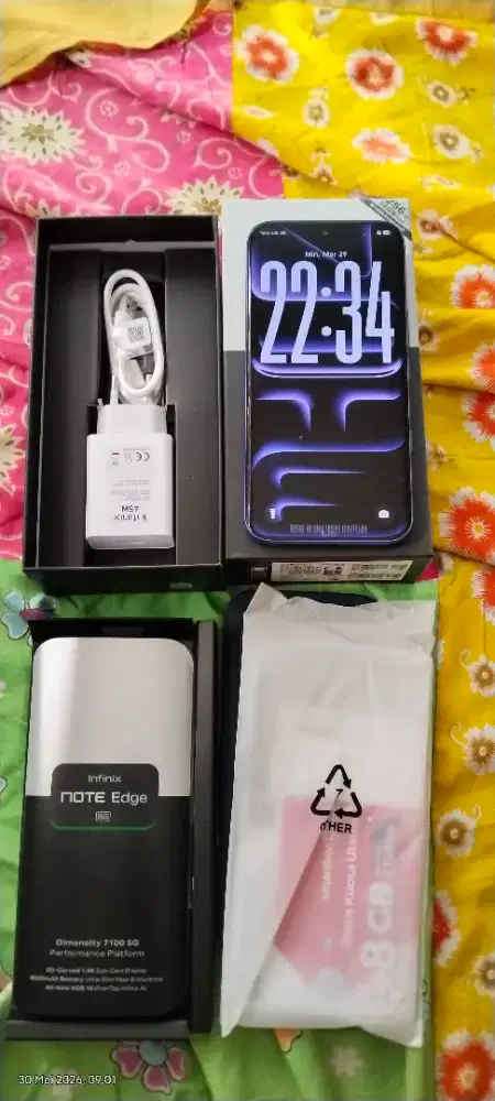 Infinix note edge 8/256GB BARU