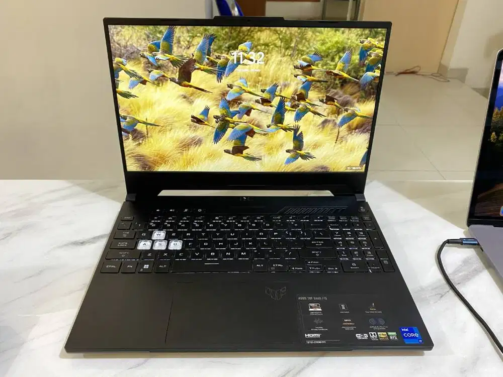 ASUS TUF DASH F15 FX517ZE INTEL CORE I7-12650H RAM 16GB SSD 512GB RTX