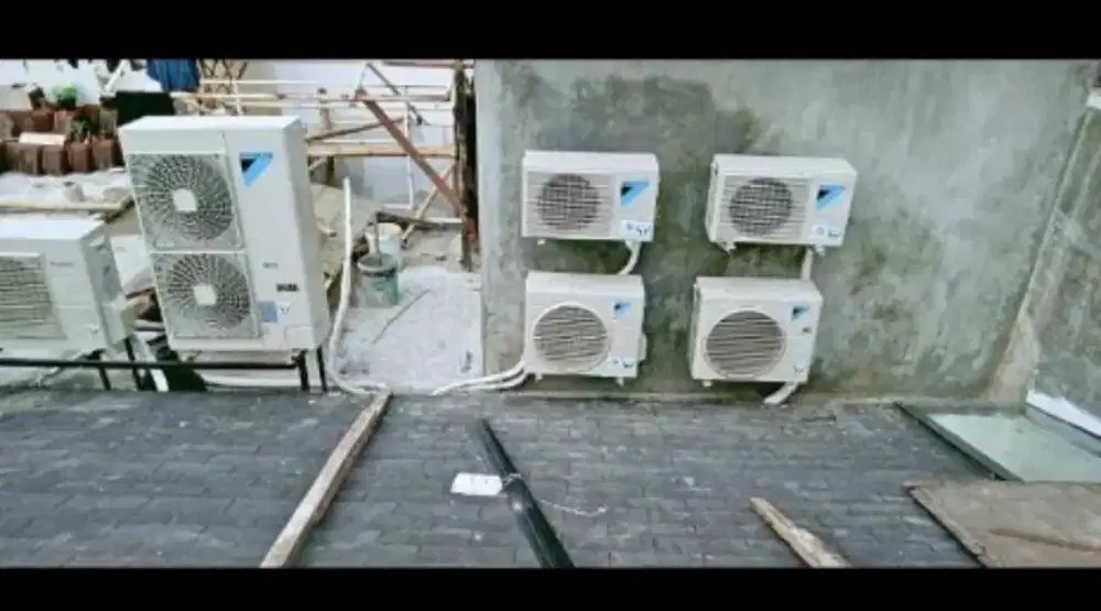 Service ac bongkar pasang ac, cuci ac tambah/isi freon vakum ac dll