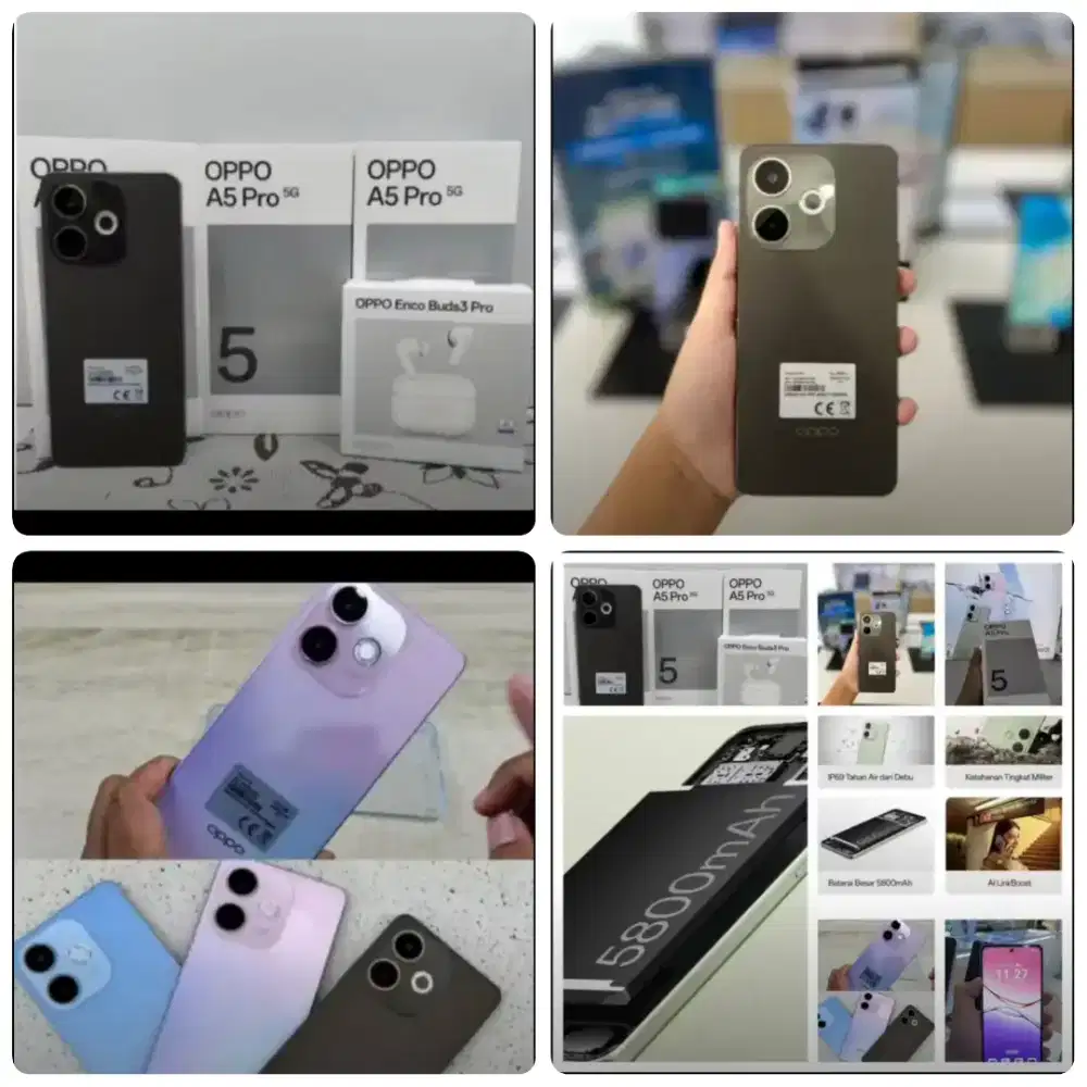 Oppo A5 pro 5G 256Gb Bisa Kredit Tanpa DP
