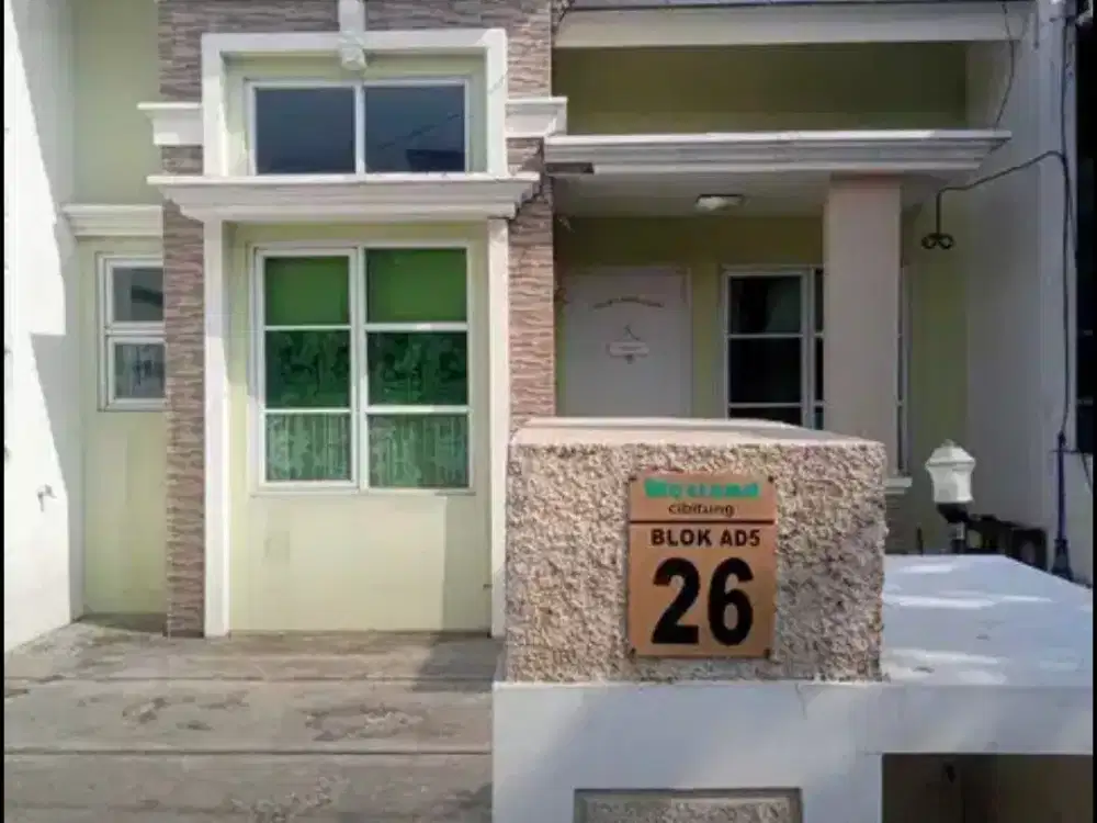 Sewa bulanan Metland Cibitung Cluster Pesona De Azzura