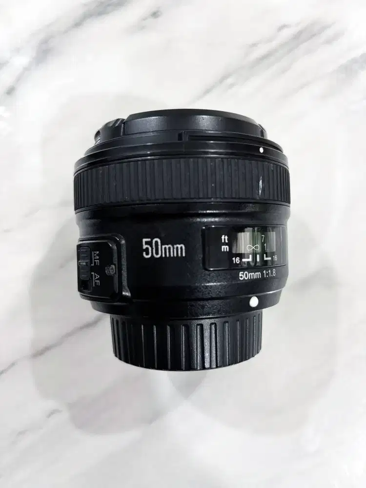 JUAL LENSA YONGNUO 55MM F1.8 UNTUK KAMERA NIKON