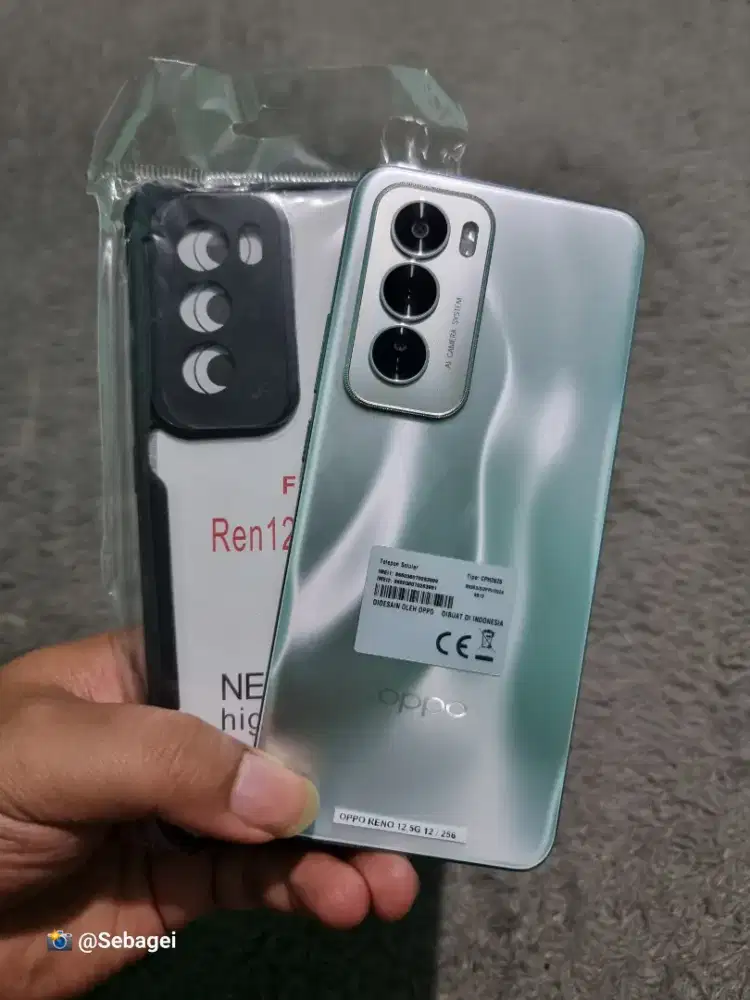 Oppo Reno 12 5G Ram 24GB 12+12/256GB Murah, No Minus (Lokasi Cicaheum)