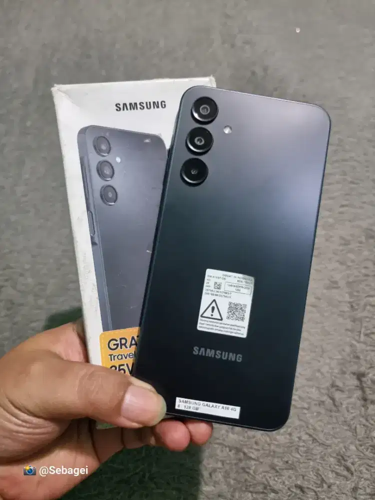 Samsung A16 Ram 16GB 8+8/128GB Murah, Mulus Siap Pakai (Lok Cicaheum)