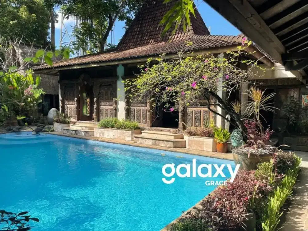 DIJUAL VILLA JOGLO HITUNG HARGA TANAH DI LEGIAN BADUNG