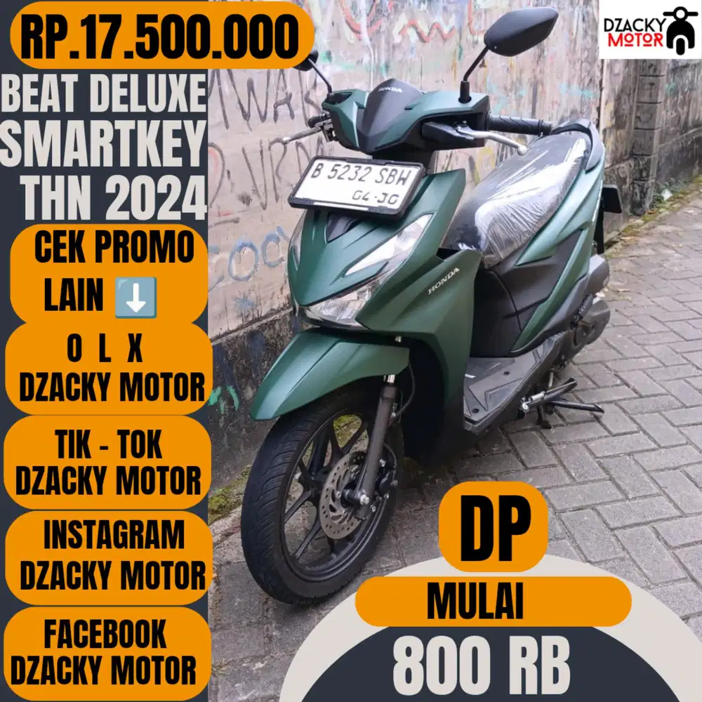 BEAT DELUXE SMARTKEY 2024 SECOND LIKE NEW