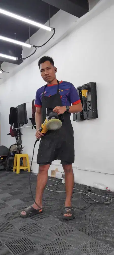 Siap kerja untuk carwash dan detailing