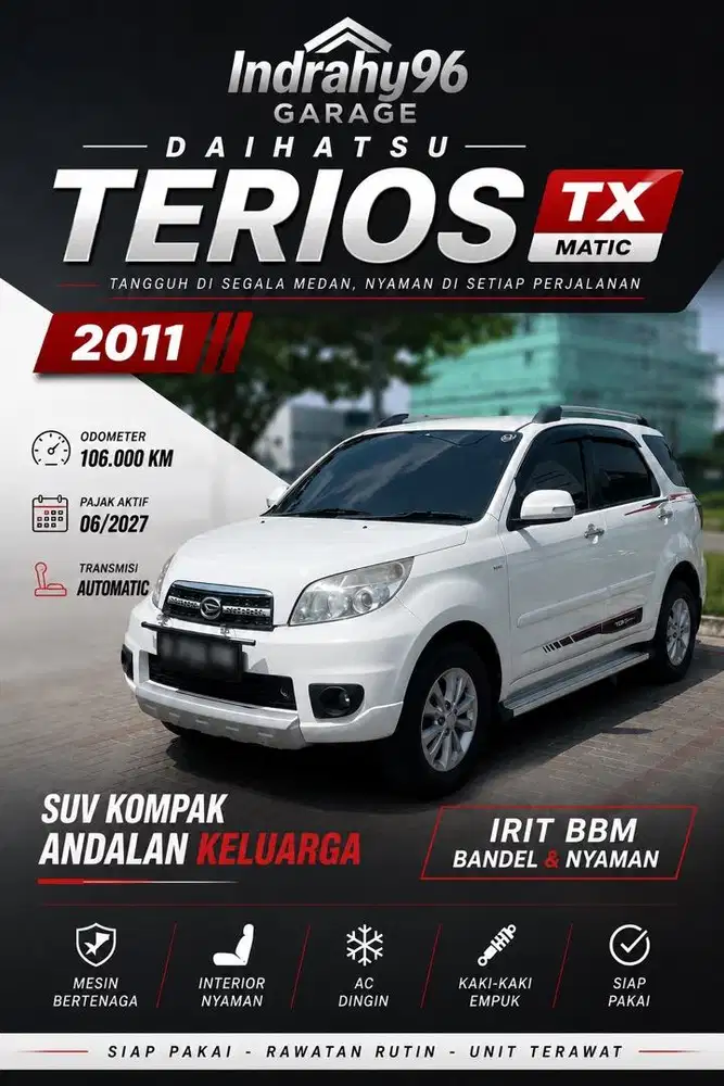 Daihatsu Terios Tx Matic 2011
