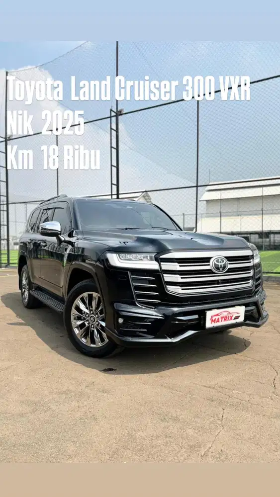 Toyota Land Cruiser VXR 300 Nik2025 Black on black Ready Stok