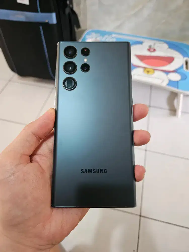 Samsung S22 Ultra 256GB Green Mulus Like New Minus