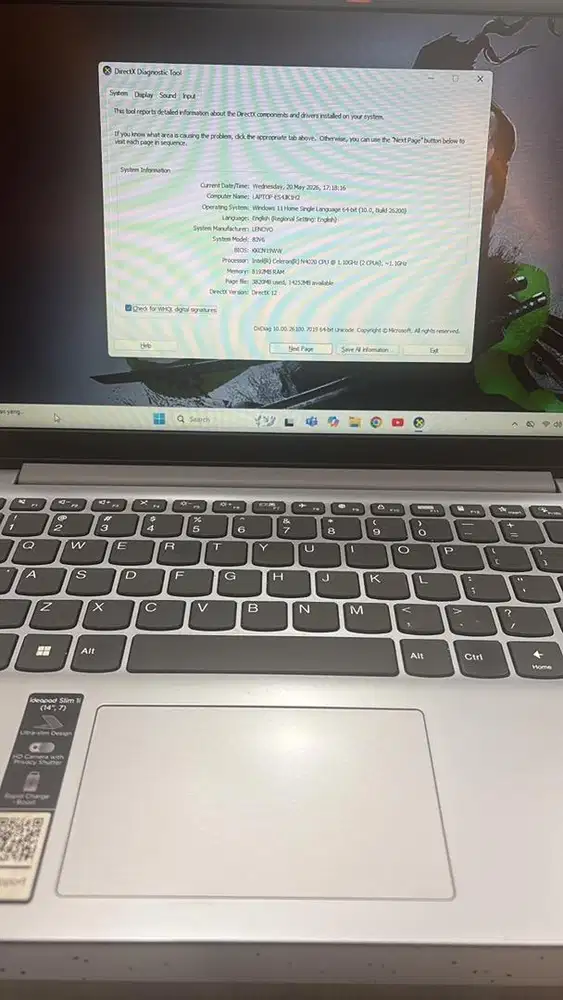 Ideapad 1 14IGL7