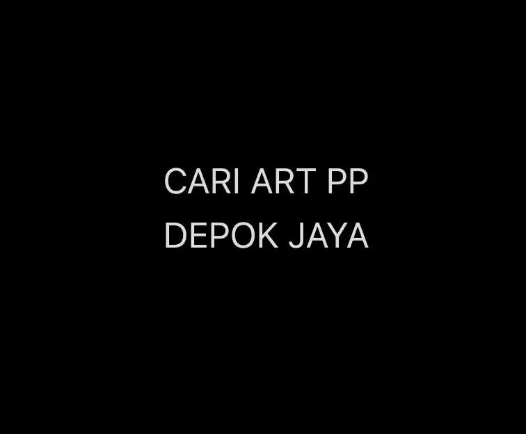 CARI ART PP DEPOK JAYA