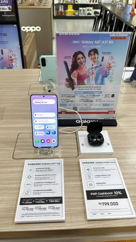 Samsung Galaxy a57 Bisa cash dan kredit acc 3 menit bunga 0%