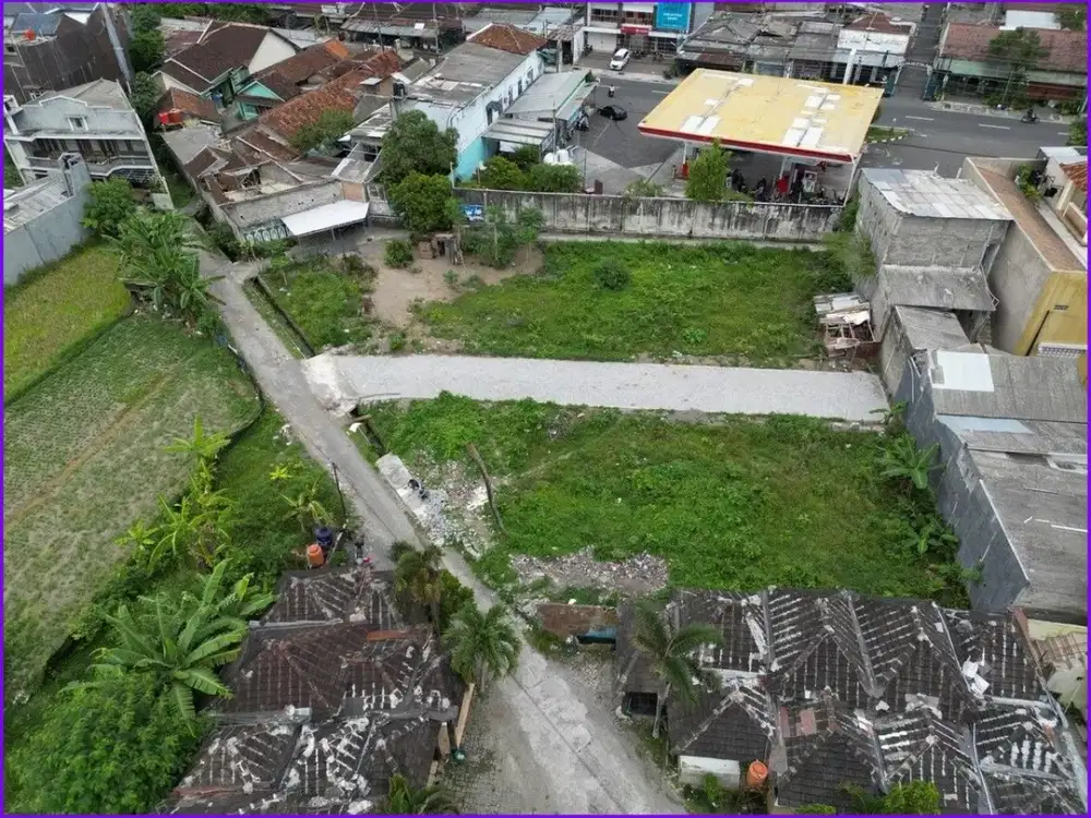 Dekat Kampus UII Jual Tanah Yogyakarta di Jl. Banteng