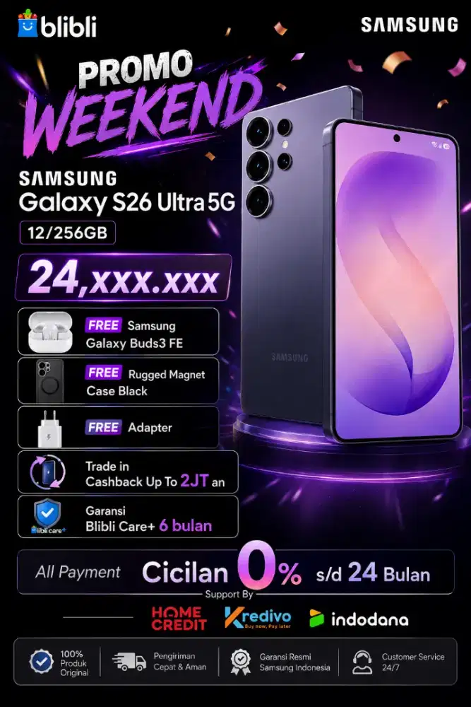 SAMSUNG GALAXY S26 ULTRA 5G 12/256GB