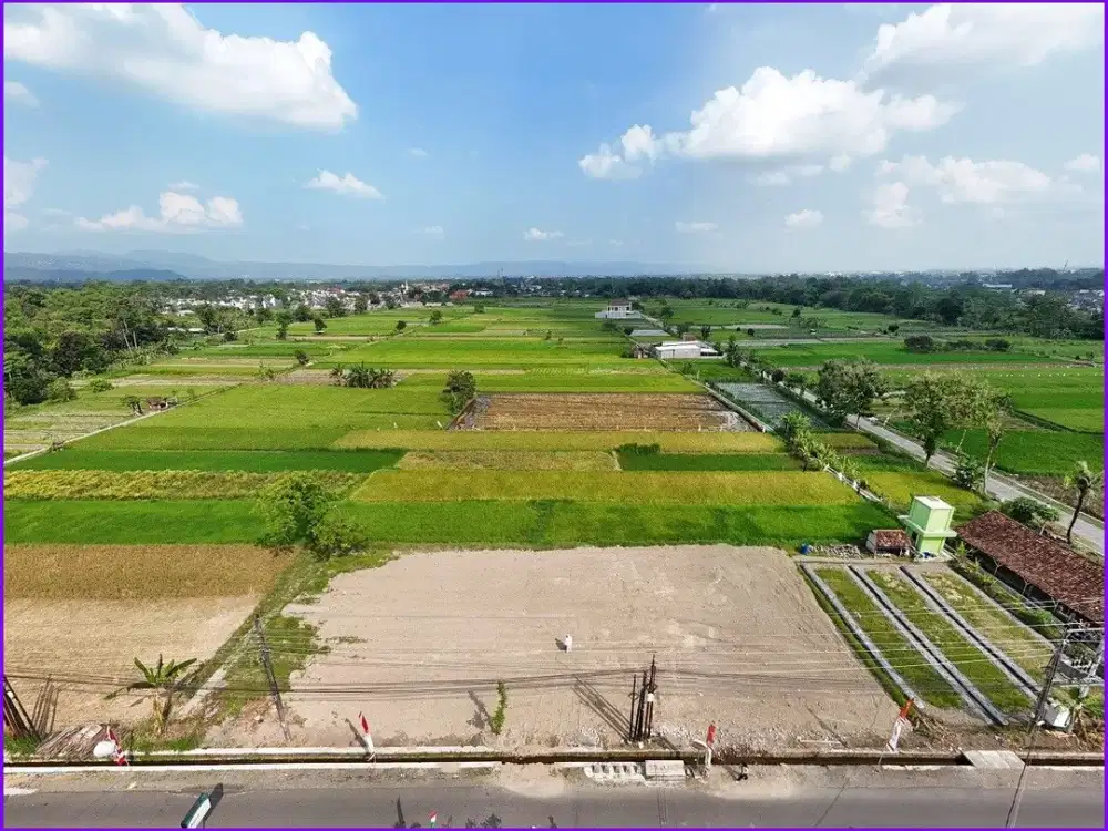 Dekat Stadion Maguwoharjo Jual Tanah Yogyakarta di Purwomartani Sleman