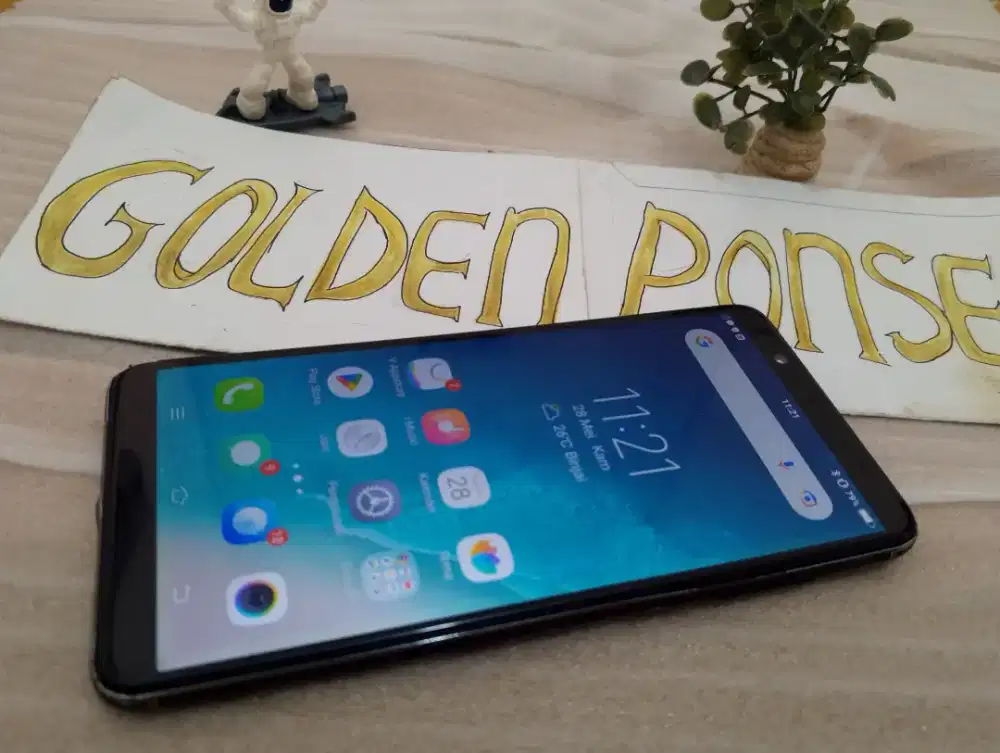 Vivo V7 ORI.Ram4Gb/32Gb.Golden Ponsel