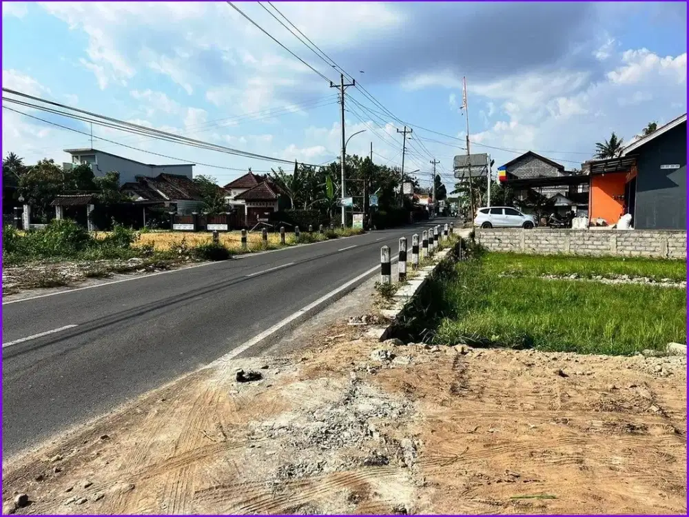 Tanah Dijual Jogja Jl. Sidokarto Sleman Dekat Pasar Godean
