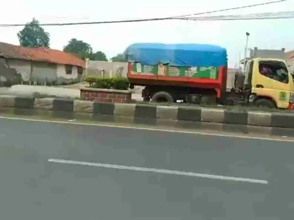 Dijual tanah 1,6 hektar di jalan utama/jalan propinsi, Klari Karawang harga permeter 1,9 jt nego