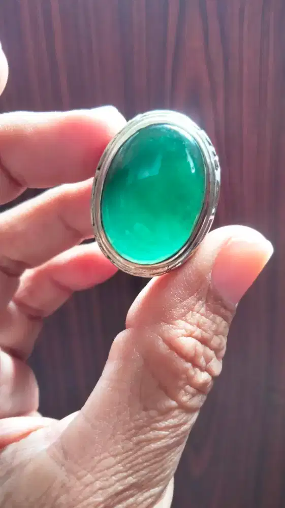 Batu cincin hijau ajibbb