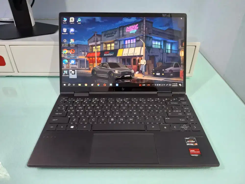 HP Envy X360-13 AMD Ryzen 5 4500U 8GB/256GB FHD Minus LCD retak Normal