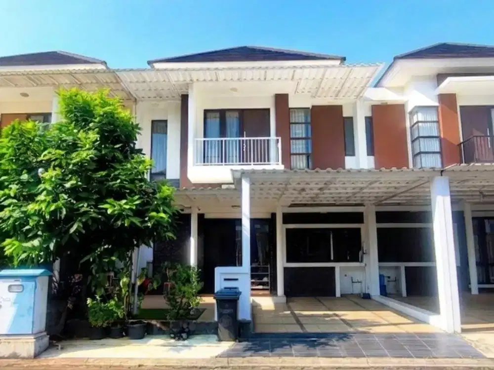 SEMIFURNISHED MURAH !!! Fasilitas kolam Renang Di Cluster Asera Harapan indah