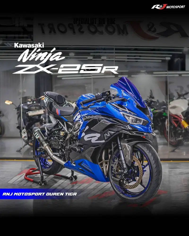 Kawasaki ZX25 250cc Nik 2020 Km 7.700an