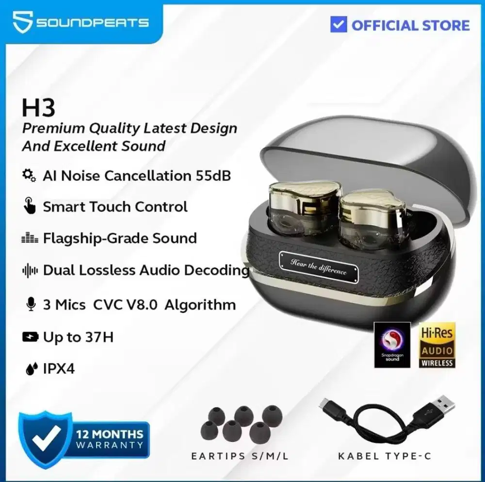 SoundPEATS H3 New Launch