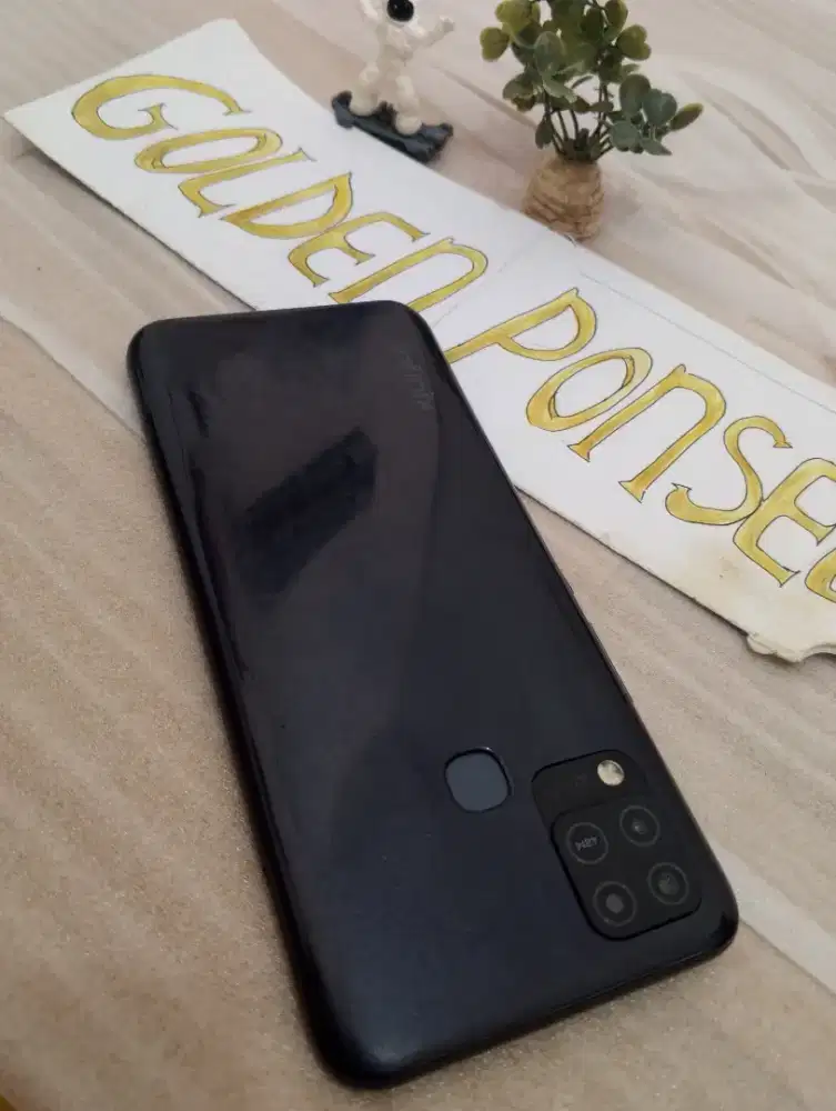 Hot 10S ORI 128Gb/Ram6Gb.Golden Ponsel