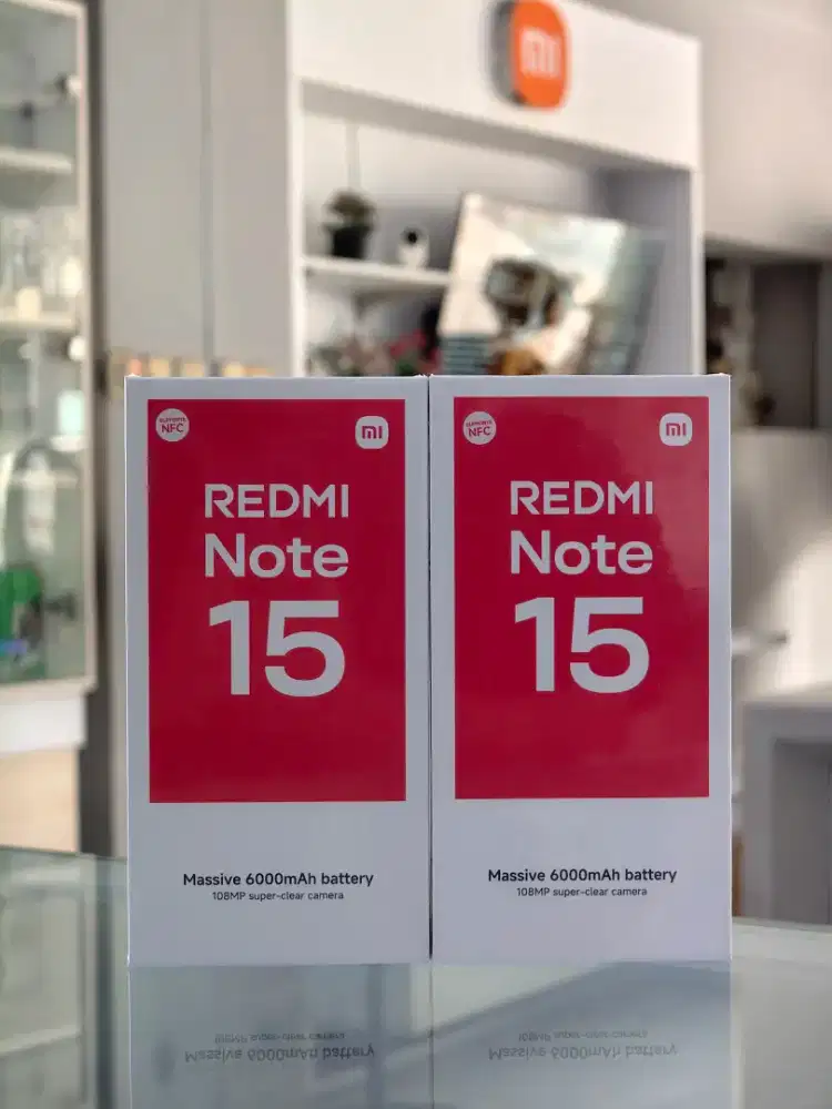 Xiaomi Redmi Note 15 8/128GB (new)*Bisa cod/diantar #Fastrespon WA