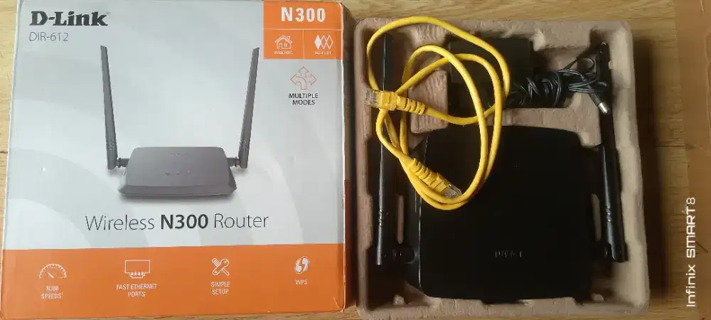 Wireless Router D-Link N300 Dir 612