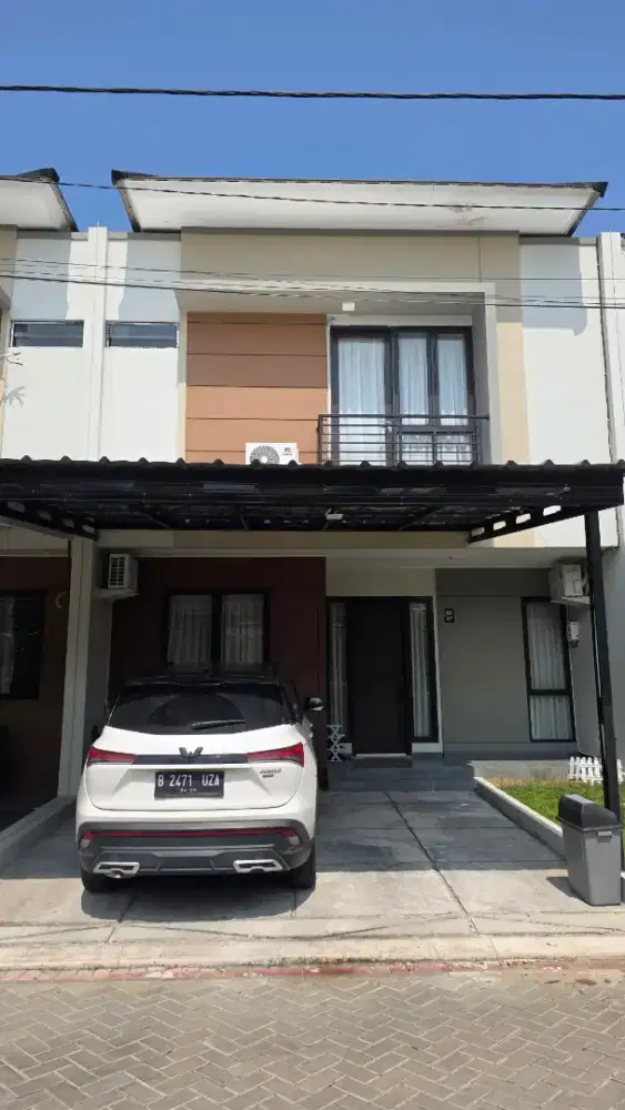 Rumah Cluster 2 tingkat Nyaman dan Aman.