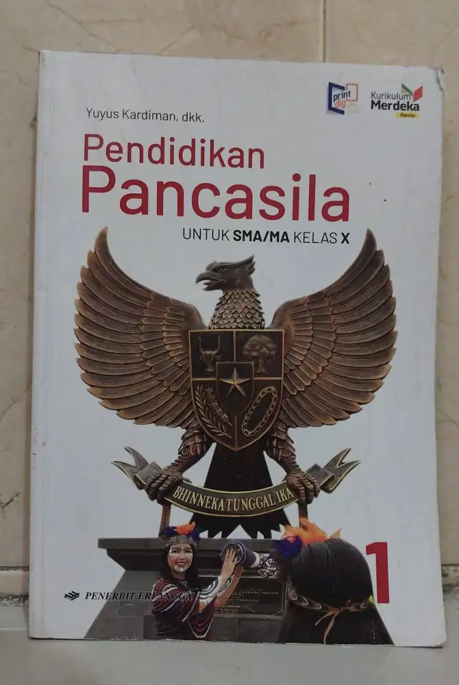 Jual Murah Buku Pancasila Kelas X SMA Kurikulum Merdeka (revisi)