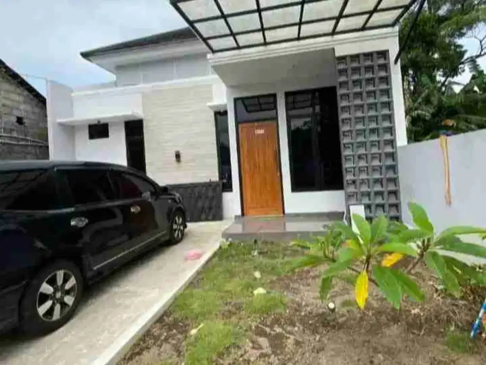 Rumah cantik, Tanah kosong masih luas di Jl Magelang km 16,5 Tempel, pinggir jl aspal, cocok utk hunian, homestay dkt IBARBO PARK, RSUD SLEMAN