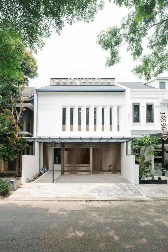 Rumah Mewah Industrial Modern 3 Lantai Di Discovery Bintaro Jaya
