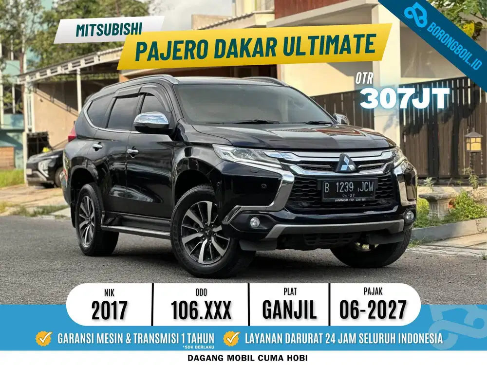 Tangan pertama Mitsubishi Pajero Sport Dakar Ultimate AT 2017