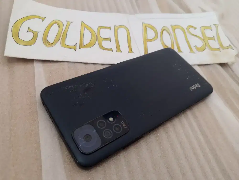 Mi Note 11 (128Gb/Ram6+2Gb)Golden Ponsel