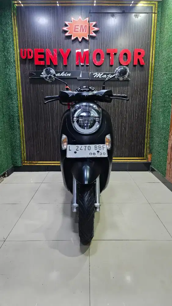 ENY MOTOR - HONDA NEW SCOOPY PRESTIGE 2025 - BLACK MATTE