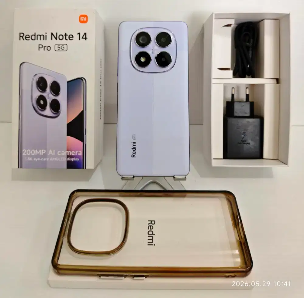 Xiaomi RedmiNote 14 Pro 5G 8/256 Gb Likenew98% Garansi Nov 26 bs TT/BT