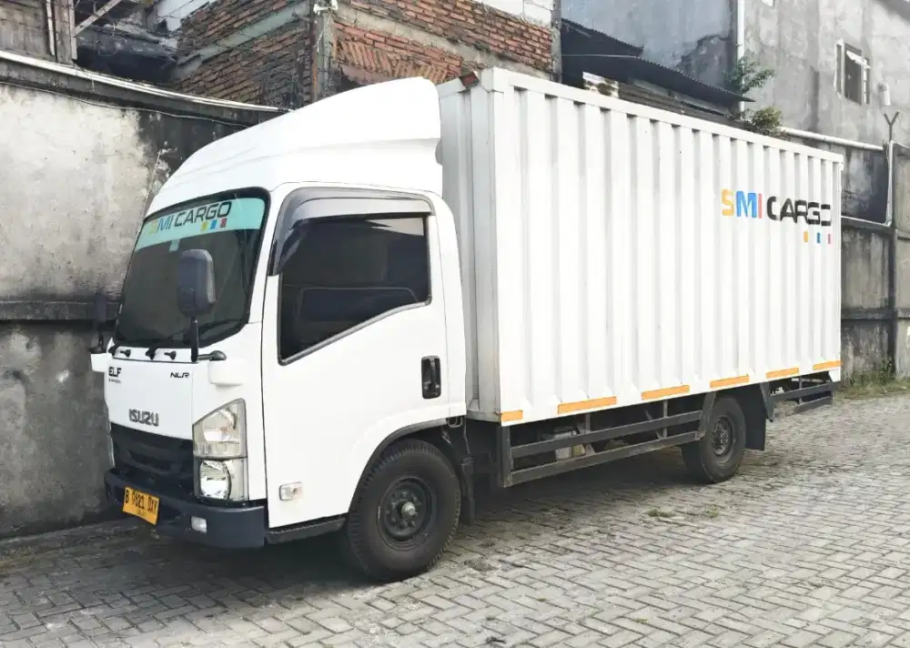 Bok 4,7mtr MURAH CDE LONG engkel Isuzu elf NLR L box besi 2024 bok