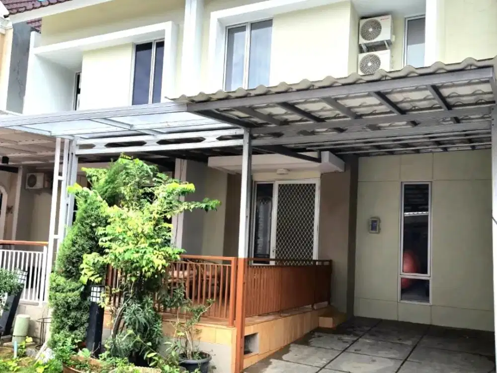 Rumah Baru Selesai Renovasi Semi Furnished SHM 2 Lantai di Gading Serpong
