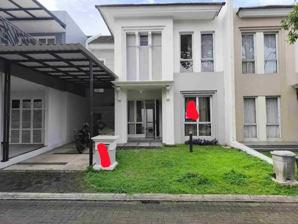 Disewakan Cepat Rumah Semi Furnished Carport 2 di Foresta BSD