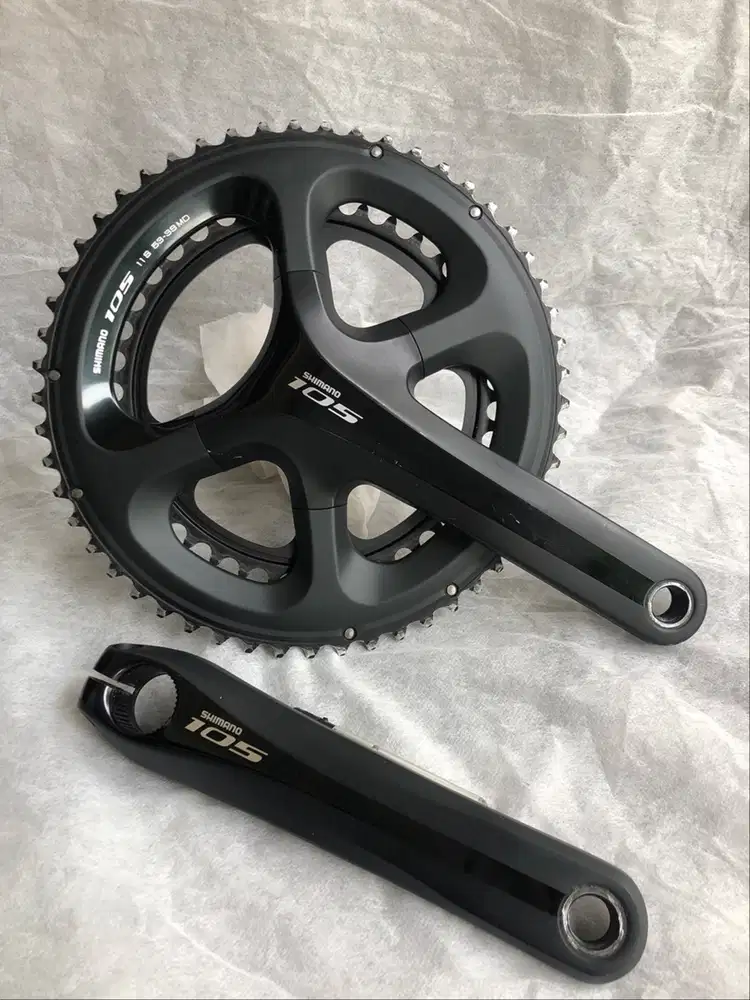 Crank Shimano 105 FC-5800 11-Speed Sepeda gravel roadbike lipat