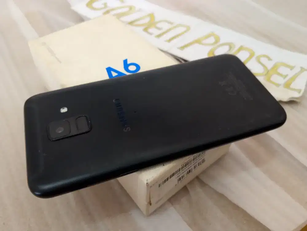 Samsung A6 Amoled ORI SEIN.32Gb/Ram3Gb.Golden Ponsel