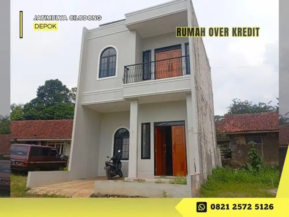Over Kredit Rumah 2LT dkt Stasiun Pondok Rajeg di Jatimulya Cilodong Depok